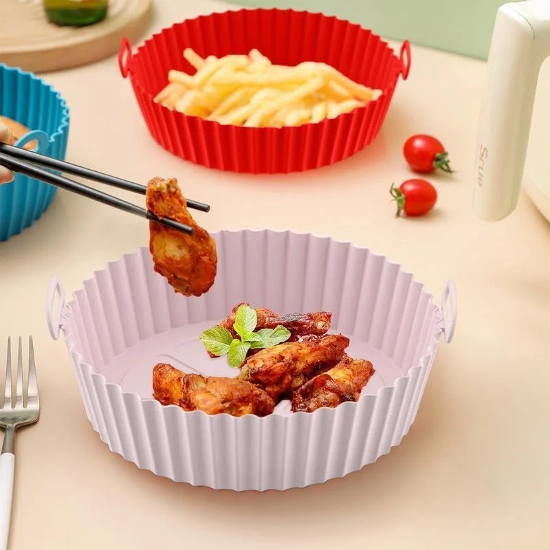 Silicone Basket Pot Tray Airfr - Air Fryer Accessories ulasan dan harga
