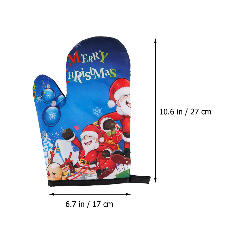 Heat Resistant Mitt Oven Glove - Kitchen Gadgets Xmas Gifts ulasan dan harga