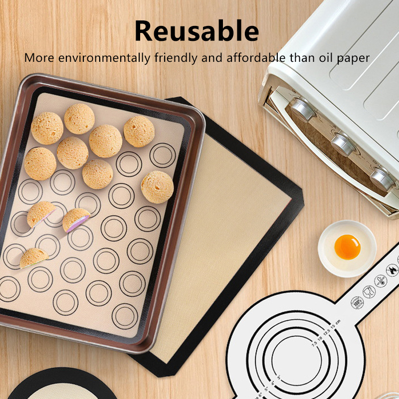 1Pc 42x29.5cm Silicone Baking  - Silicone Baking Mat ulasan dan harga