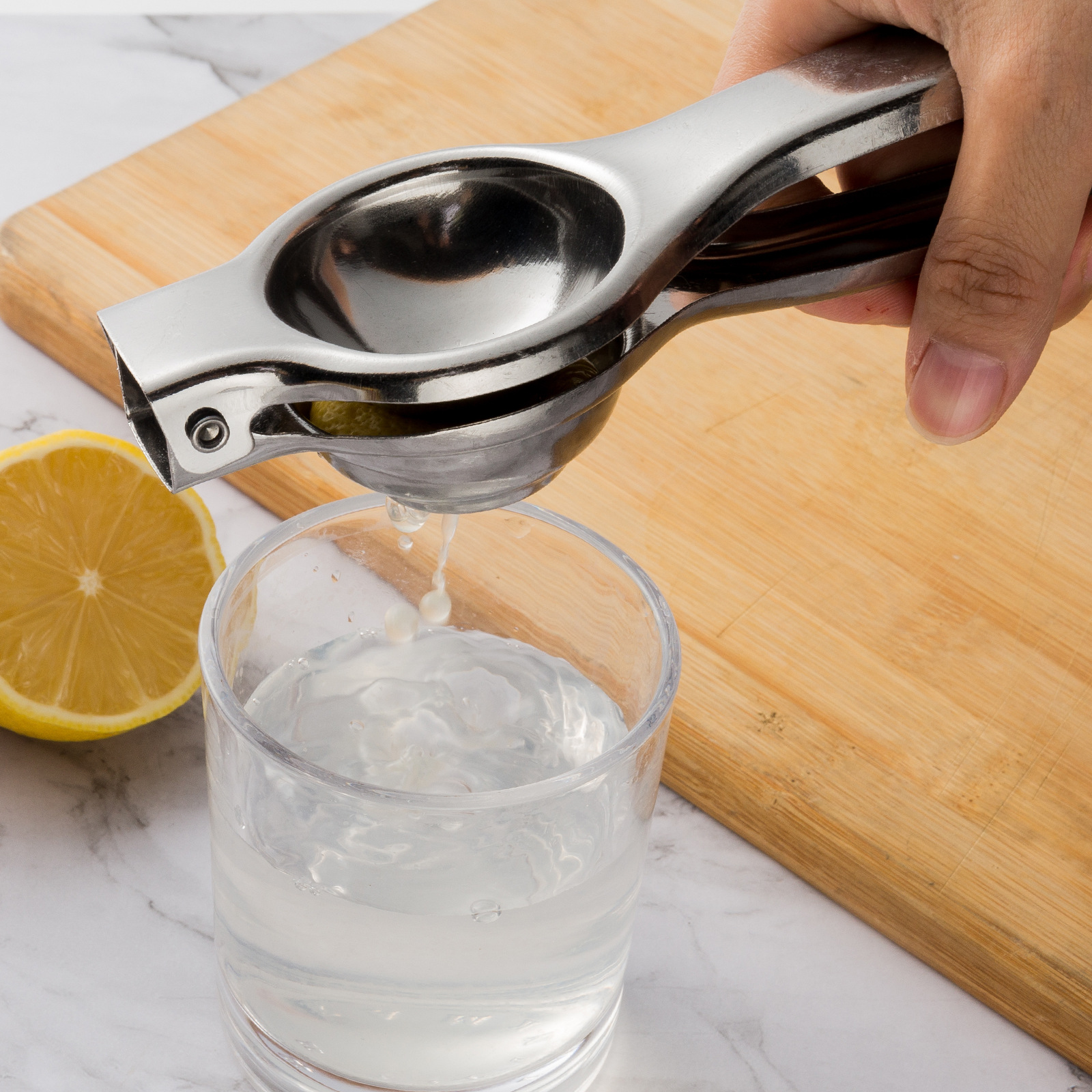 Stainless Steel Lime Squeezer  - Kitchen Gadgets Juicer ulasan dan harga