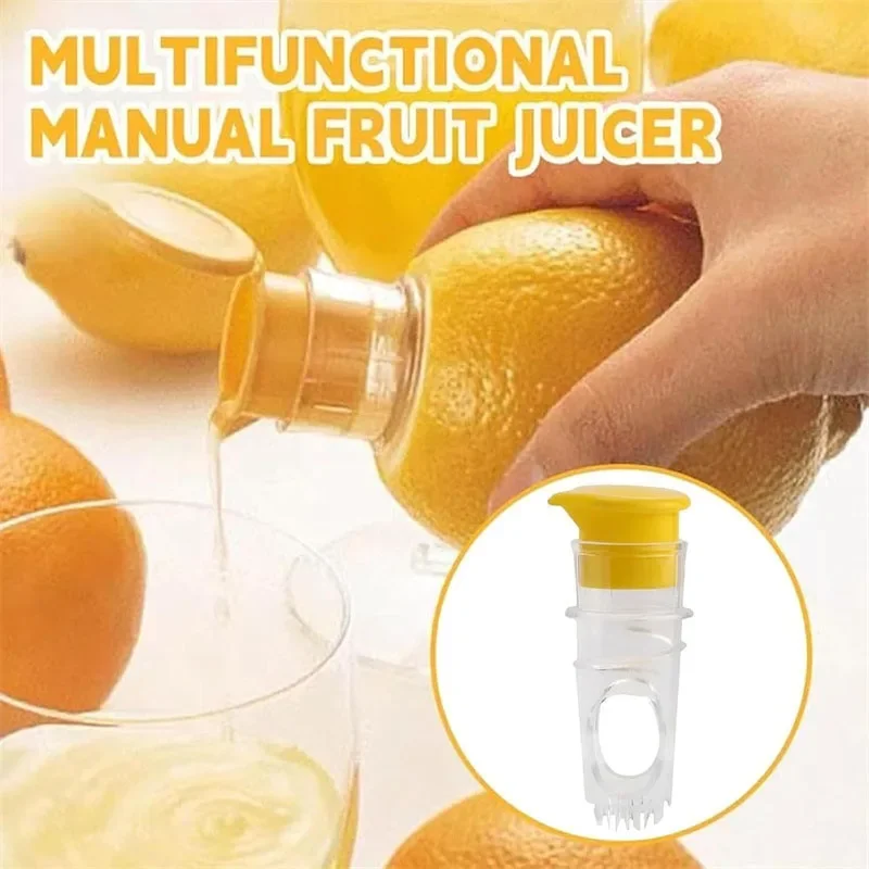 1/2PCS Manual Lemon Juicer Set - Kitchen Gadgets Juicer ulasan dan harga