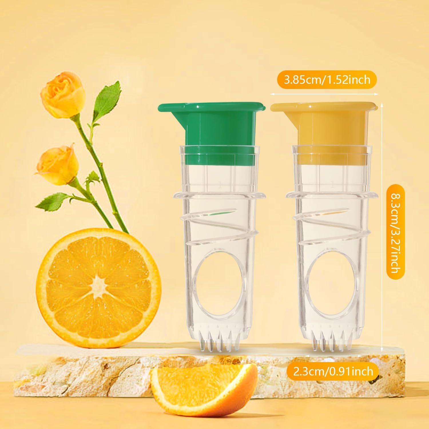 1/2PCS Manual Lemon Juicer Set - Kitchen Gadgets Juicer ulasan dan harga